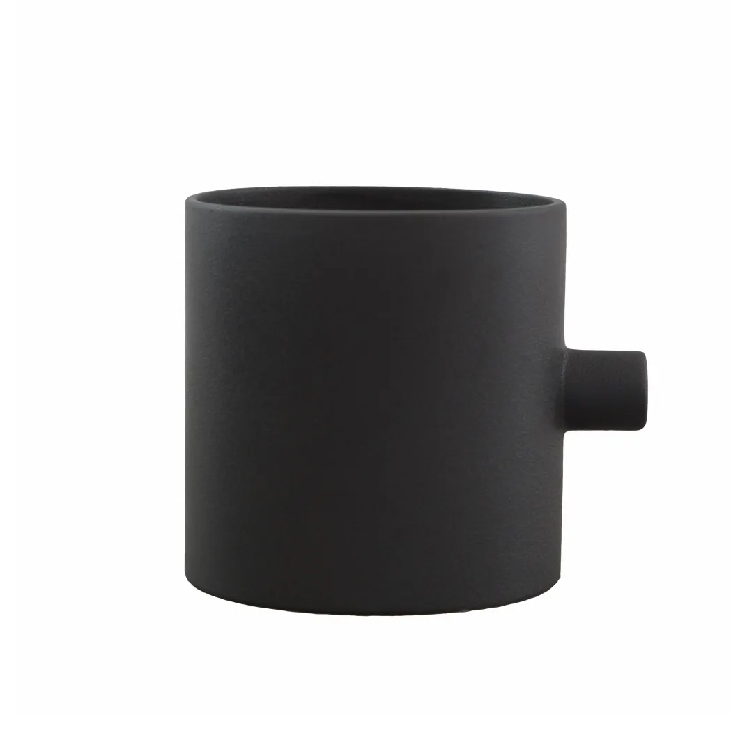 Cache-pot en fonte Knob, large Ø17 cm DBKD