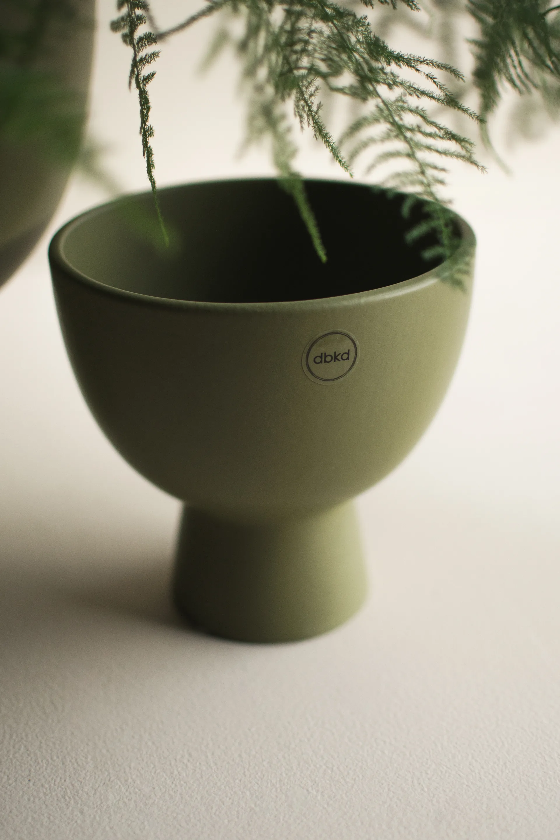 Cache-pot Figure Ø15 cm, Green DBKD