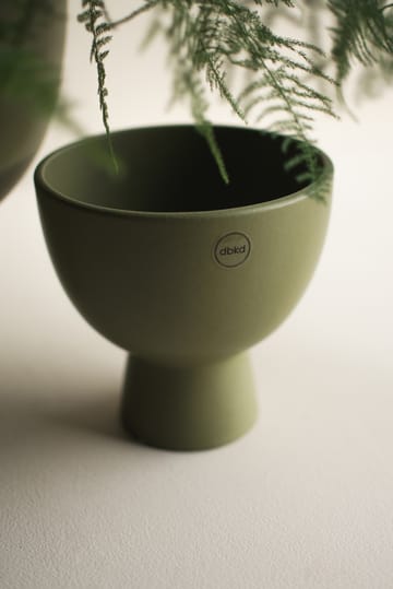 Cache-pot Figure Ø15 cm - Green - DBKD