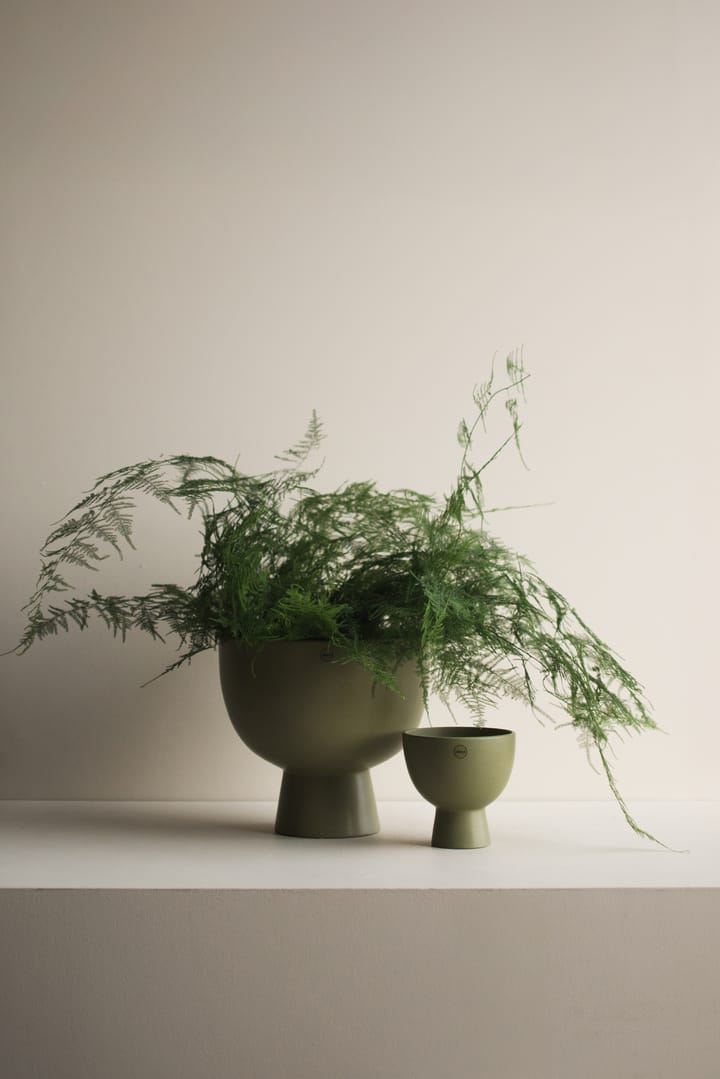 Cache-pot Figure Ø15 cm, Green DBKD