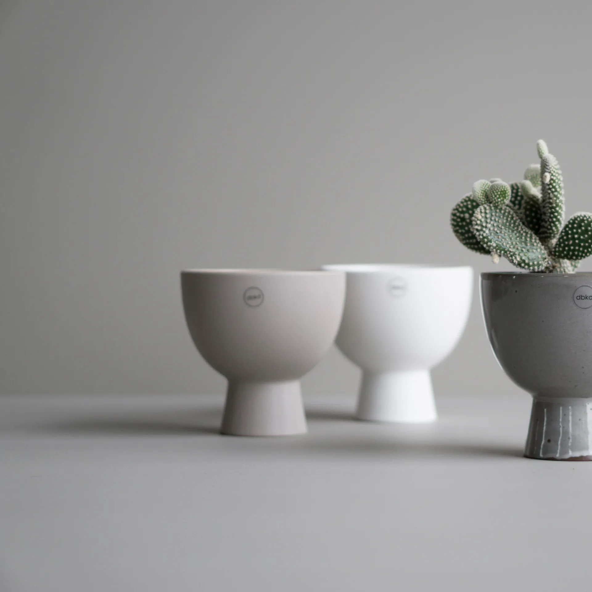 Cache-pot Figure Ø15 cm, Pierre DBKD