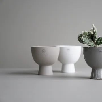 Cache-pot Figure Ø15 cm - Pierre - DBKD
