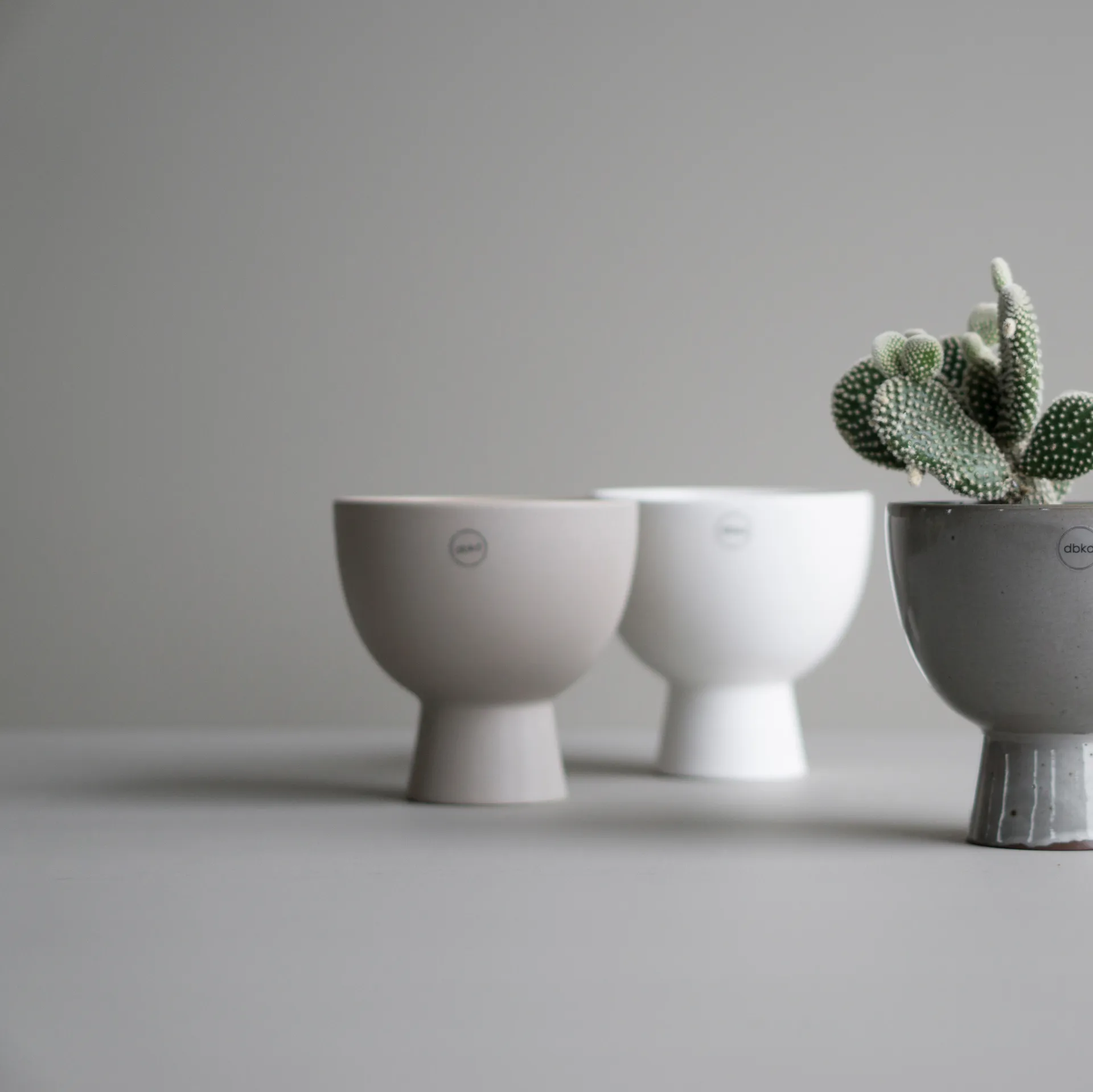 Cache-pot Figure Ø15 cm, White DBKD