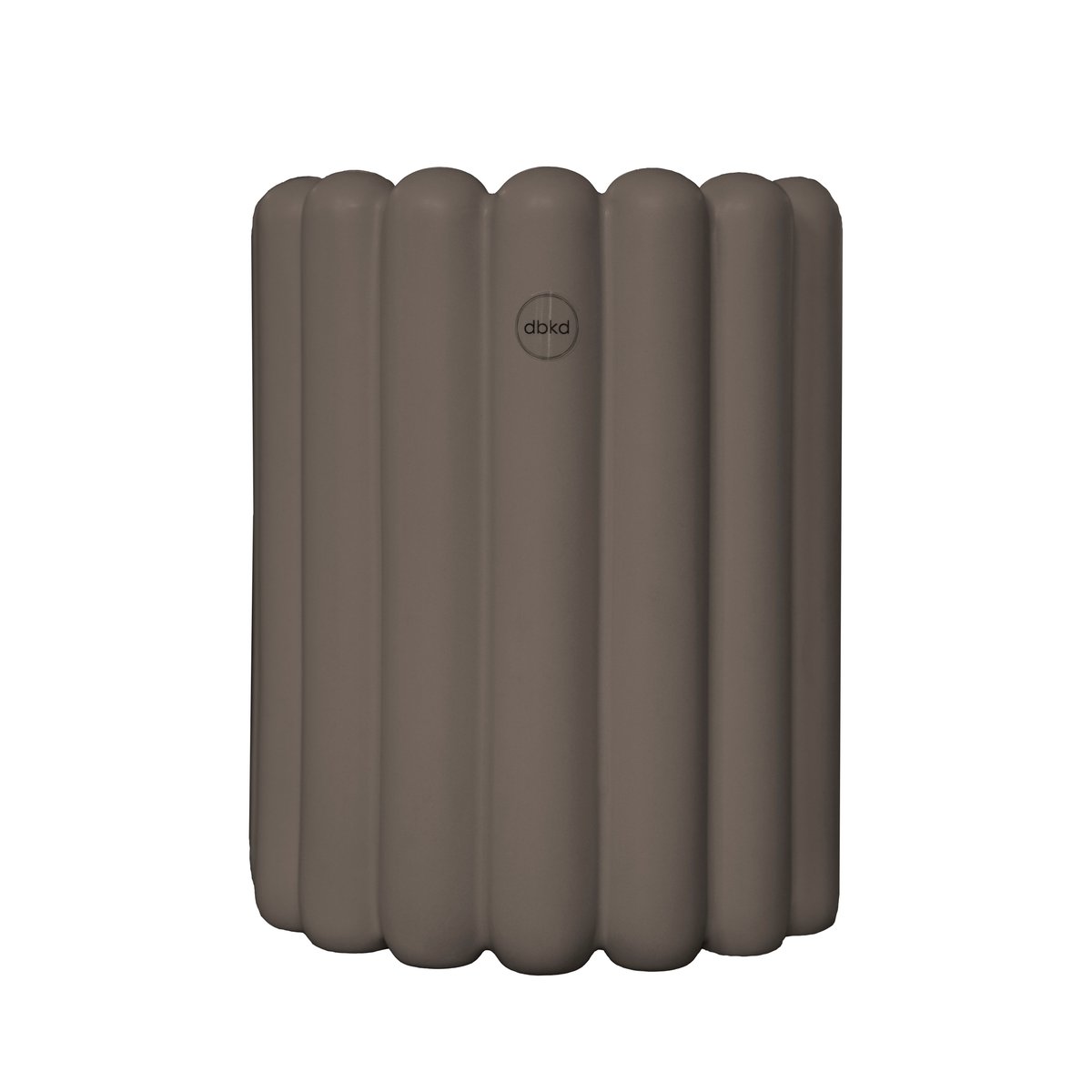 DBKD Cache-pot Mist moyen o19 cm Poussière | Design Scandinave | Cache-pots | Gris