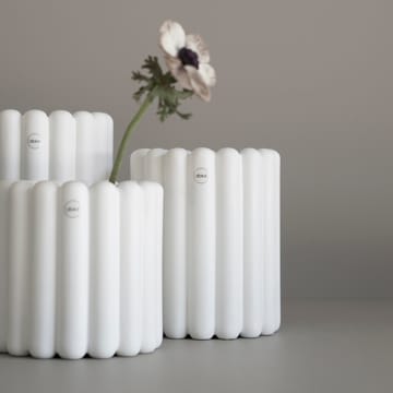 Cache-pot Mist moyen Ø19x23 cm - Blanc - DBKD