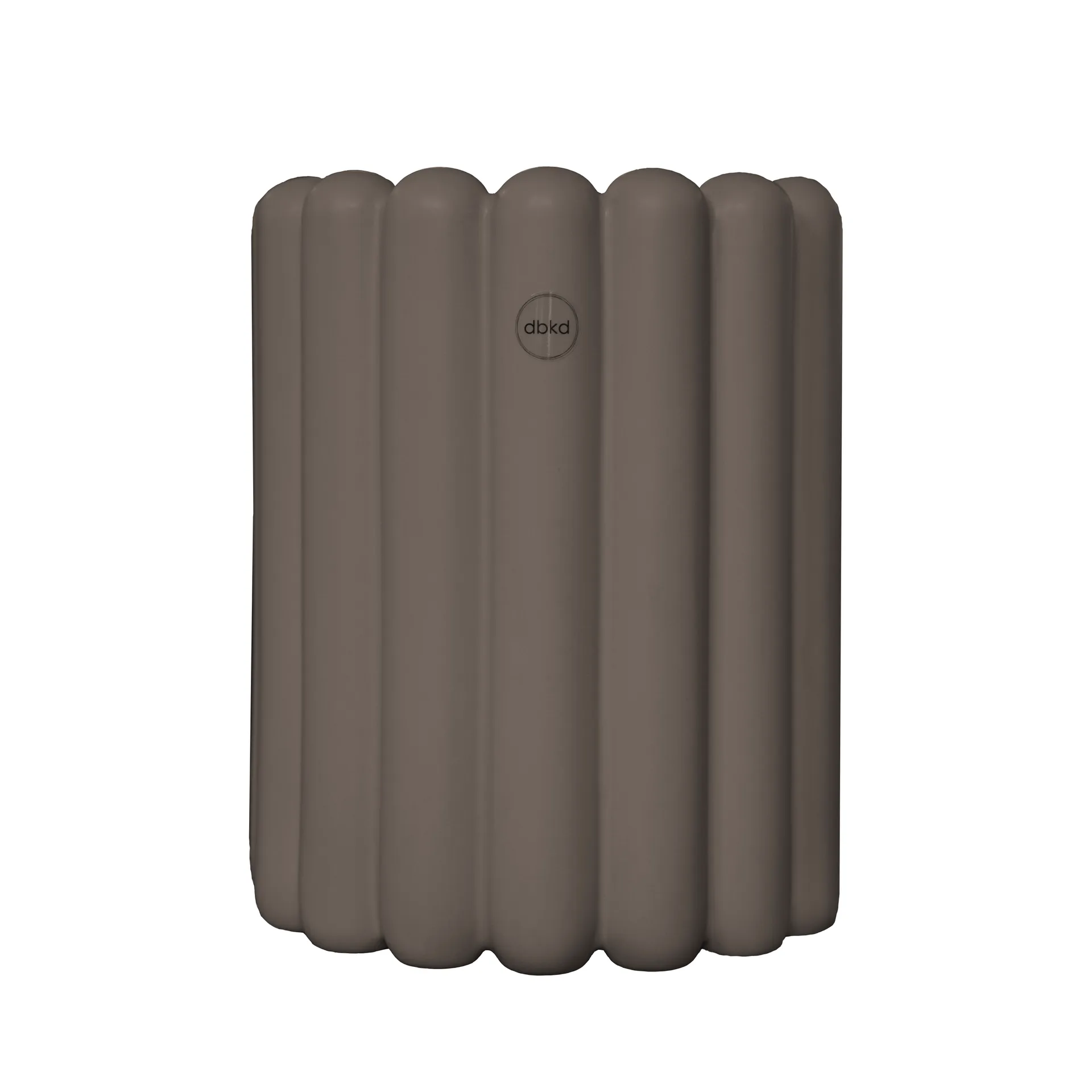 Cache-pot Mist moyen Ø19x23 cm, Poussière DBKD