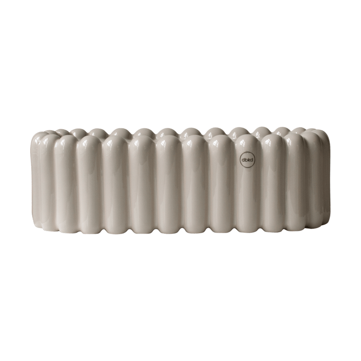 Cache-pot Mist oval small 35 cm - Shiney mole - DBKD