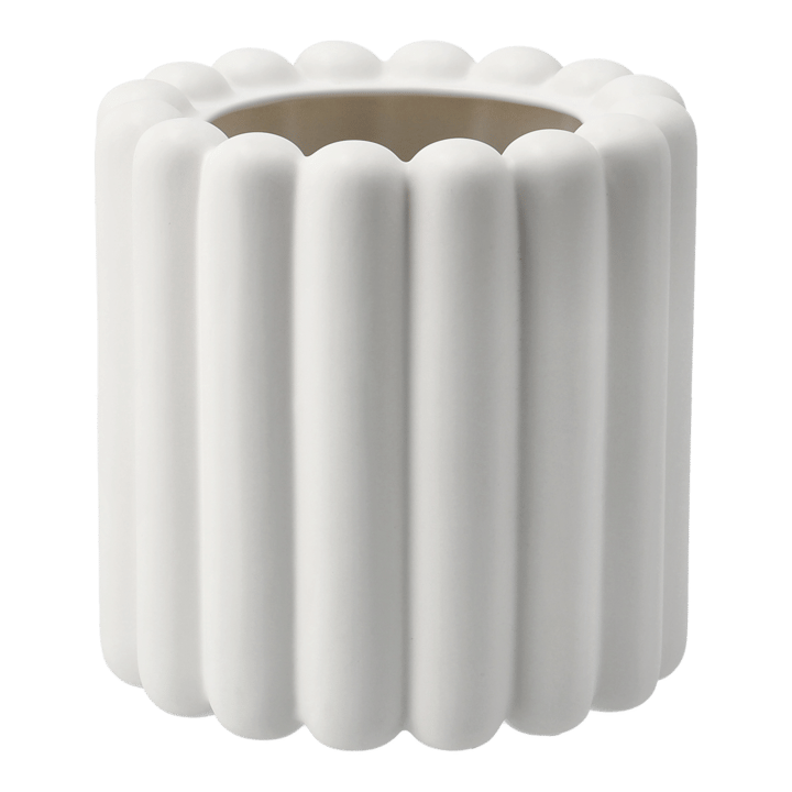 Cache-pot Mist petit Ø19 cm - Blanc - DBKD