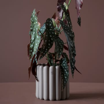 Cache-pot Mist petit Ø19x19 cm - Poussière - DBKD