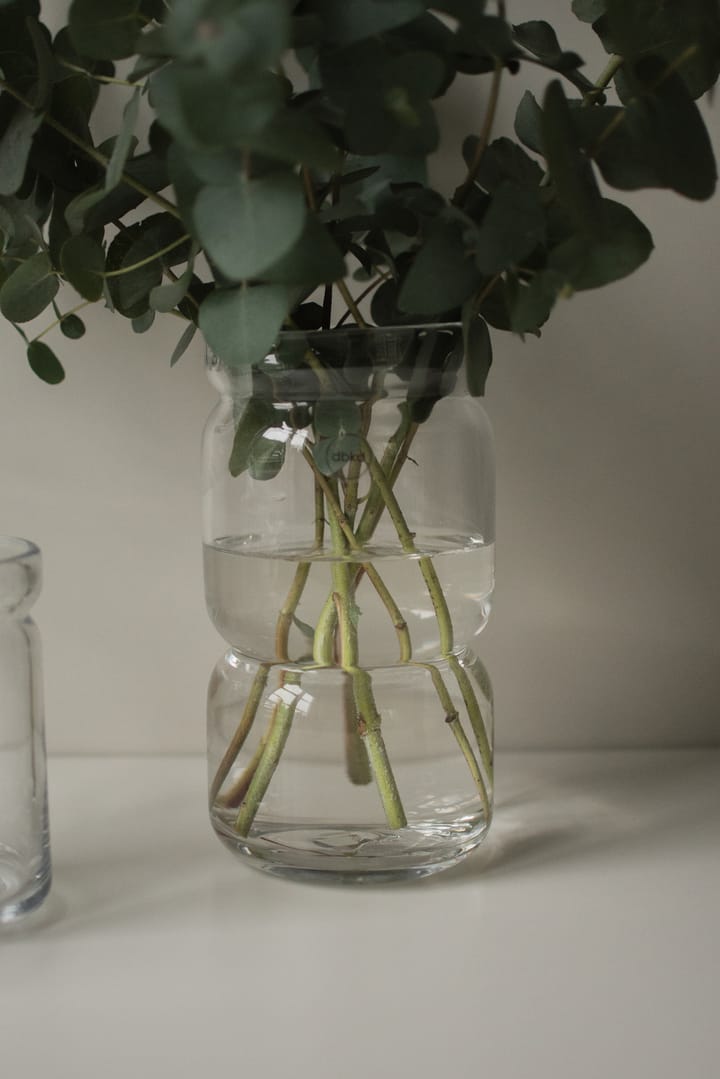 Cache-pot Neck, Clear, Ø12x22,5 cm DBKD