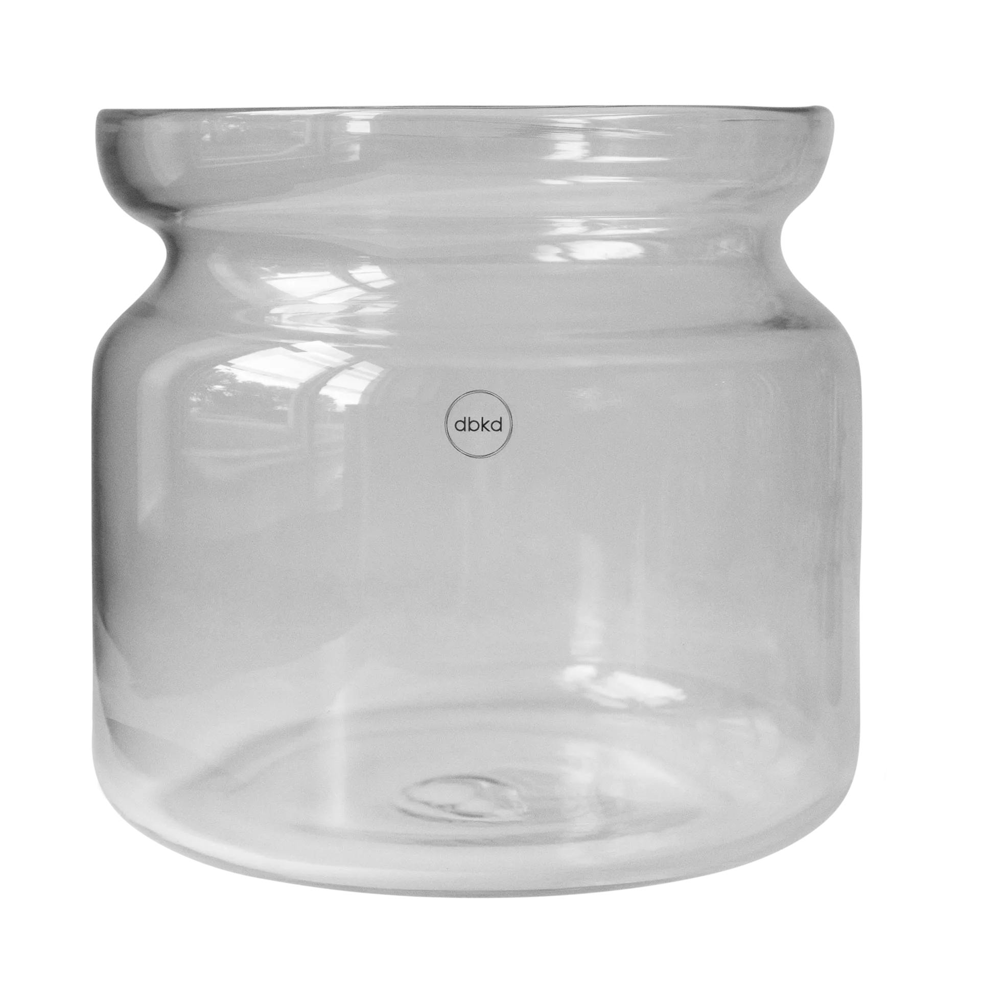 Cache-pot Neck, Clear, Ø22,5x20 cm DBKD