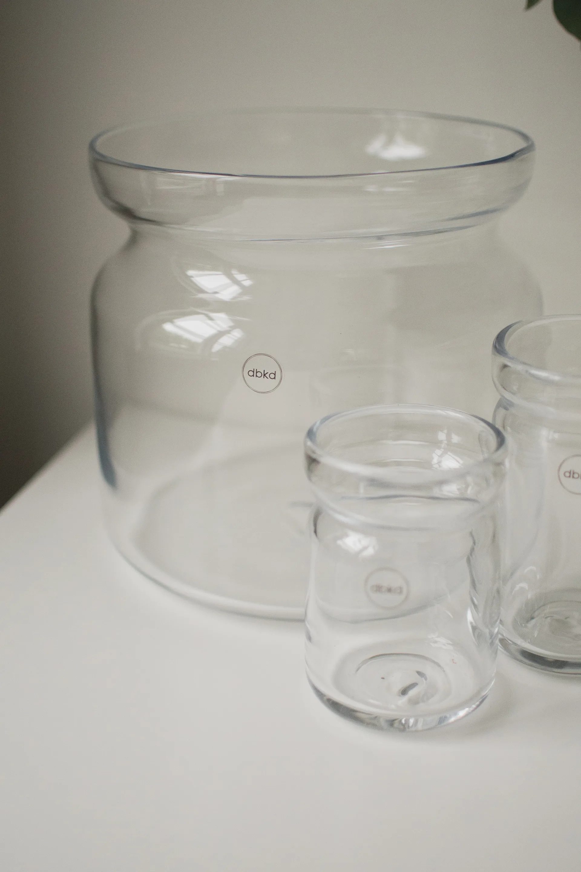 Cache-pot Neck, Clear, Ø22,5x20 cm DBKD