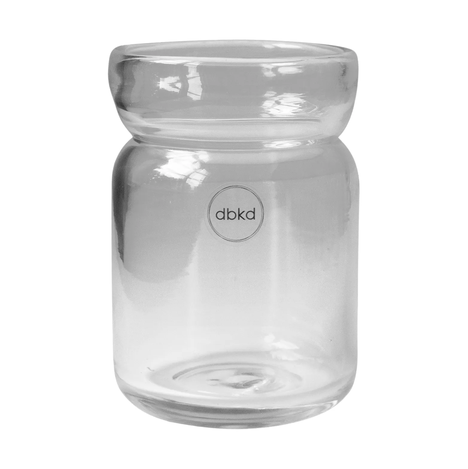 Cache-pot Neck, Clear, Ø8x12 cm DBKD