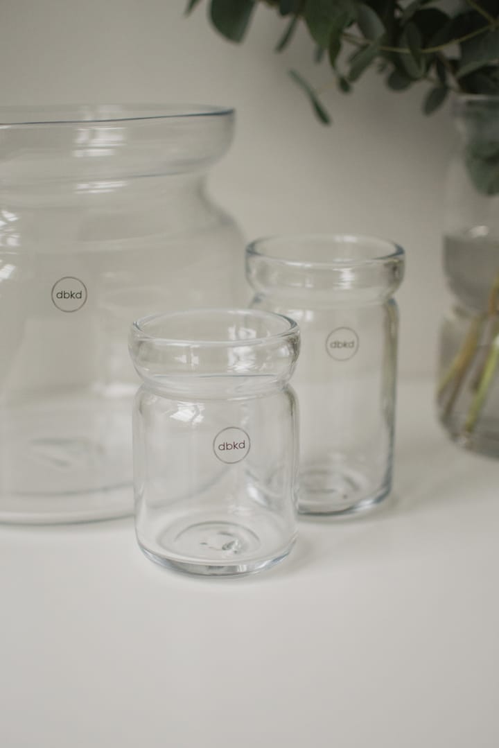 Cache-pot Neck, Clear, Ø8x12 cm DBKD