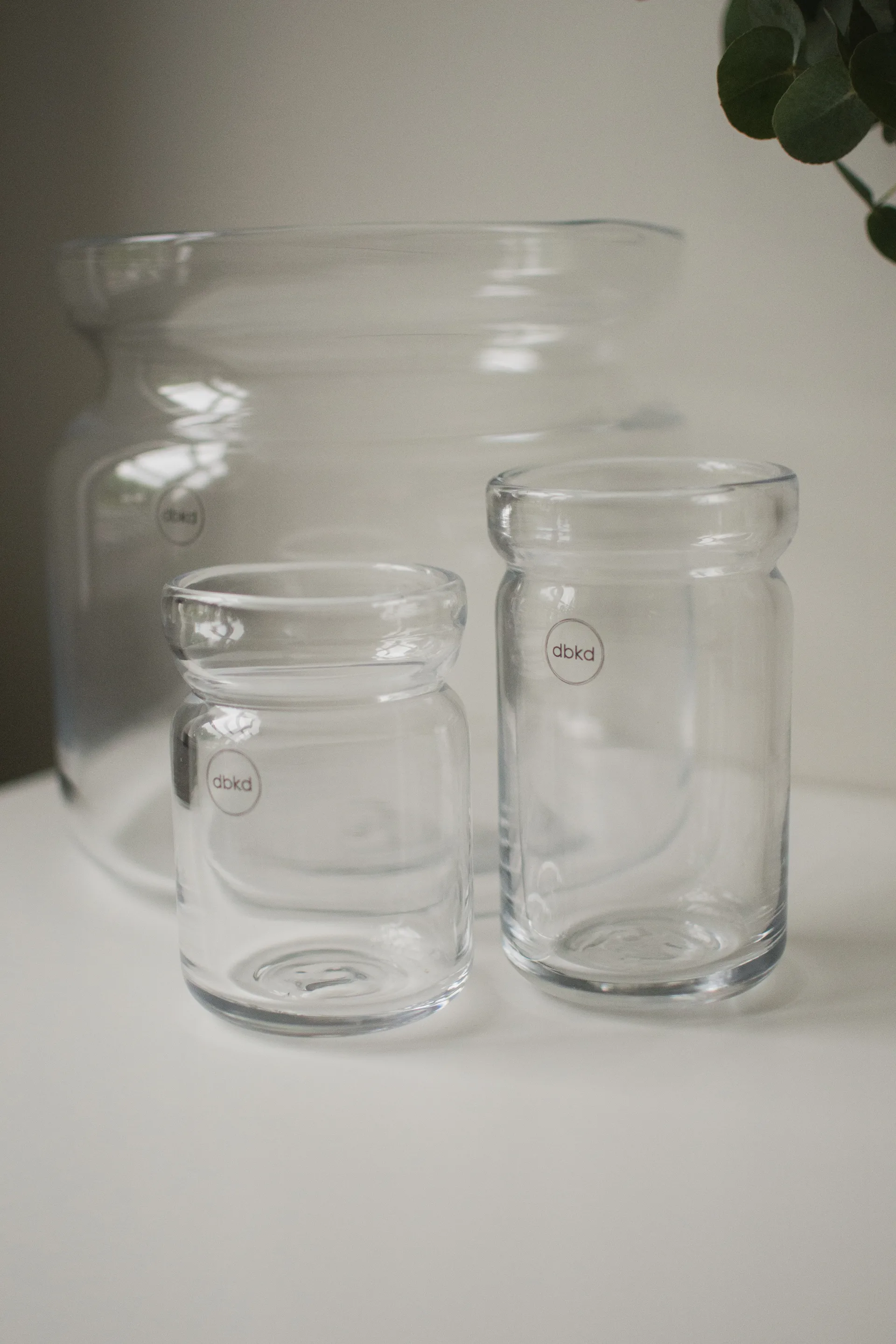 Cache-pot Neck, Clear, Ø8x15 cm DBKD