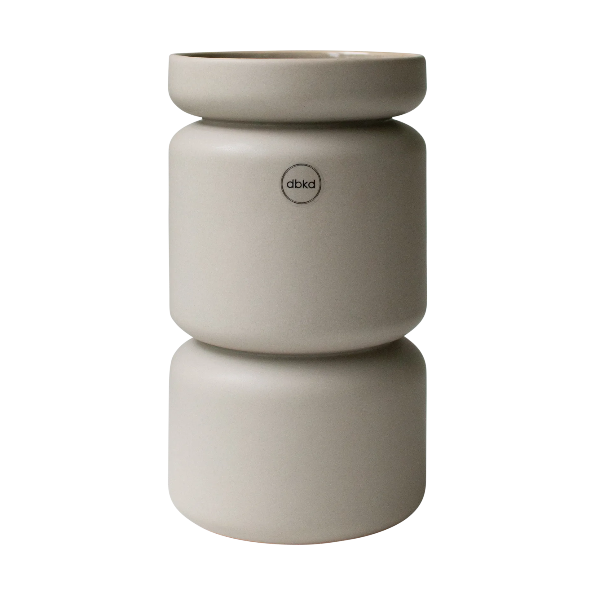 Cache-pot Neck, Mole, Ø12x22,5 cm DBKD