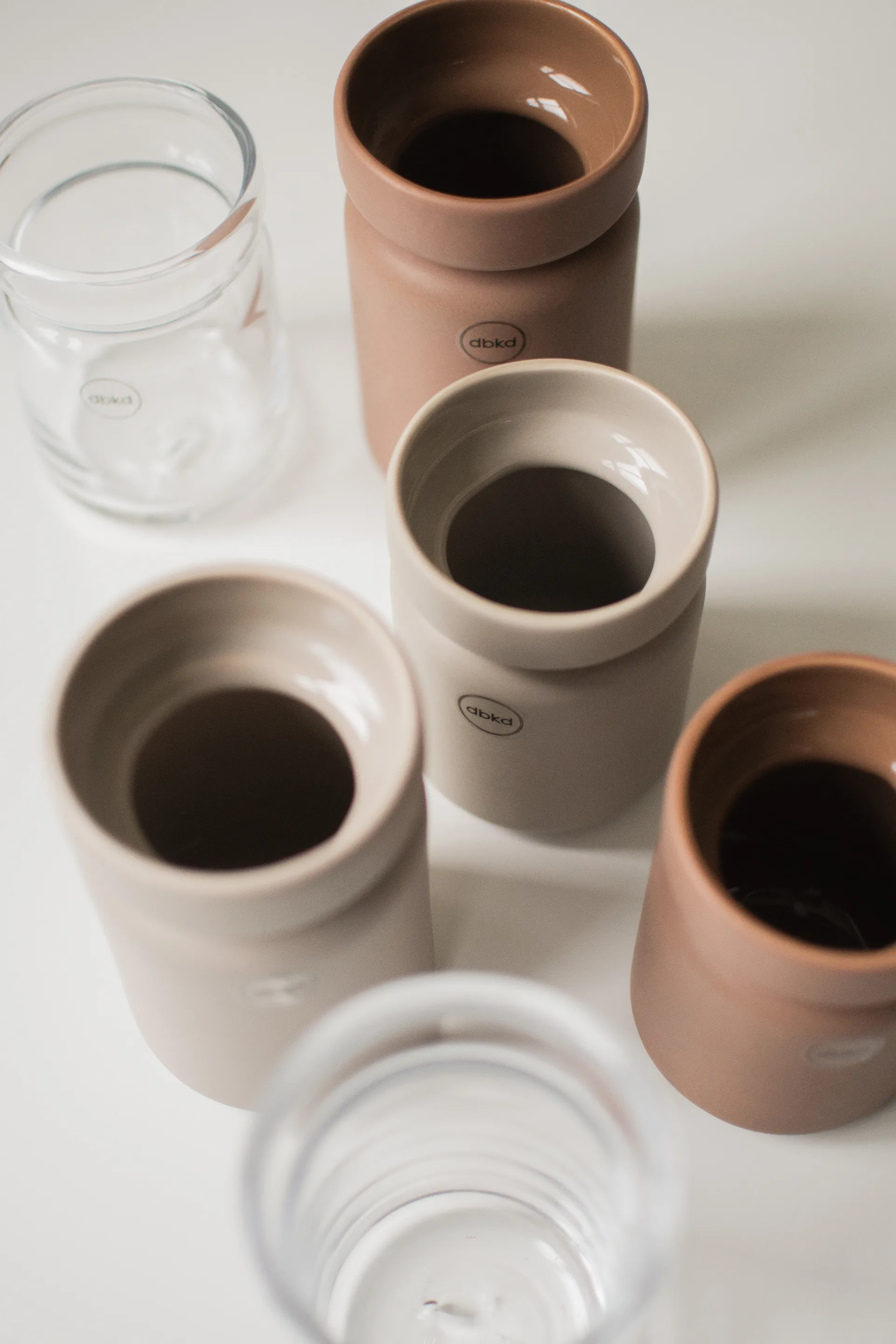 Cache-pot Neck, Mole, Ø8x12 cm DBKD