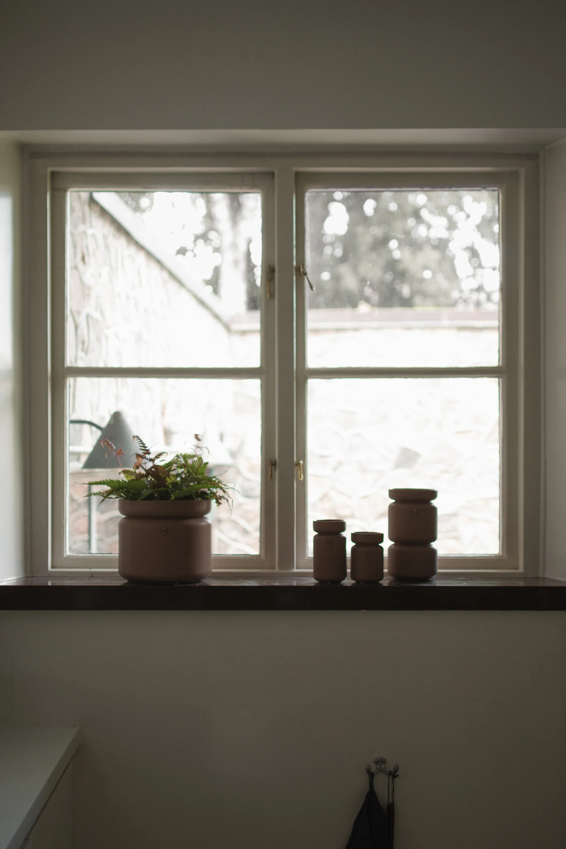 Cache-pot Neck, Nougat, Ø12x22,5 cm DBKD