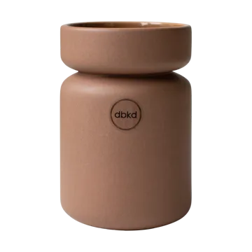 Cache-pot Neck - Nougat, Ø8x12 cm - DBKD