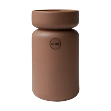 Cache-pot Neck - Nougat, Ø8x15 cm - DBKD