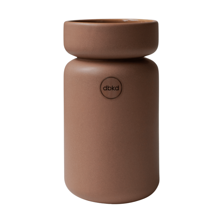 Cache-pot Neck - Nougat, Ø8x15 cm - DBKD