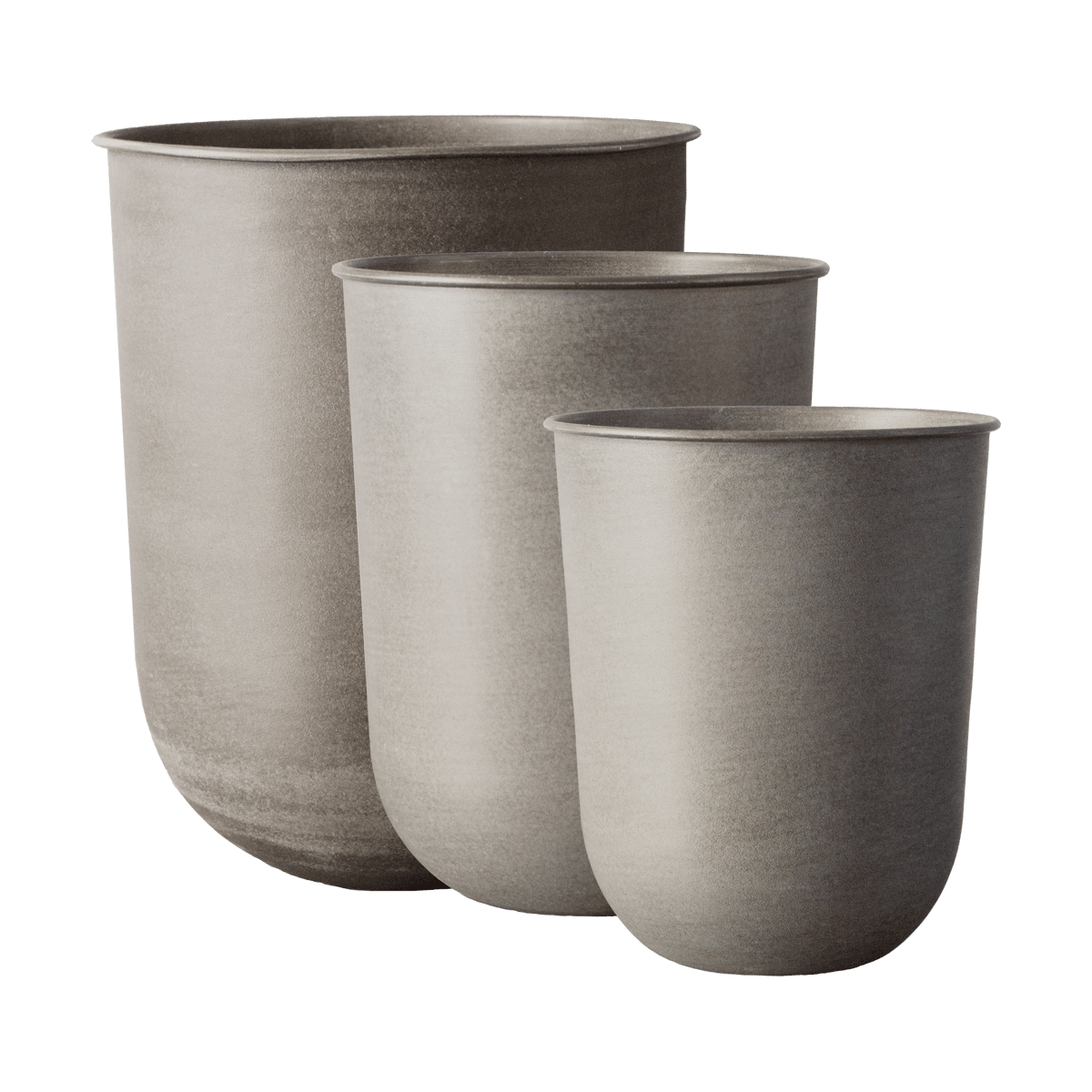 DBKD Cache-pot Out, lot de 3 Beige