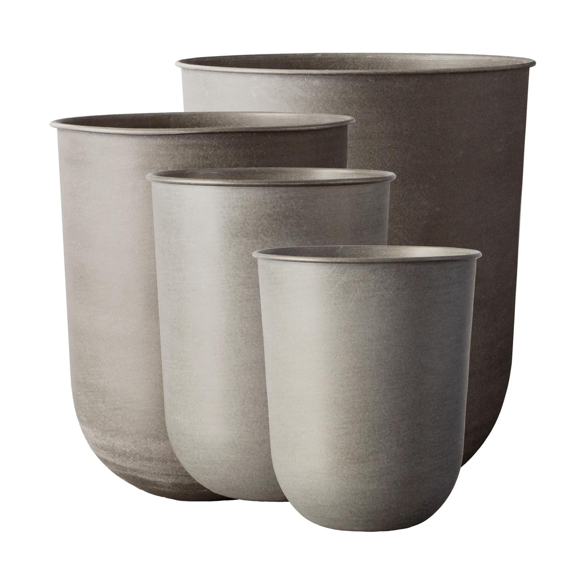 Cache-pot Out, lot de 4, Beige DBKD
