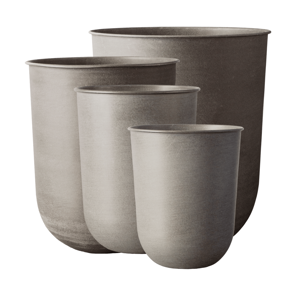 DBKD Cache-pot Out, lot de 4 Beige