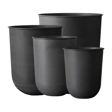 Cache-pot Out, lot de 4 - Black - DBKD