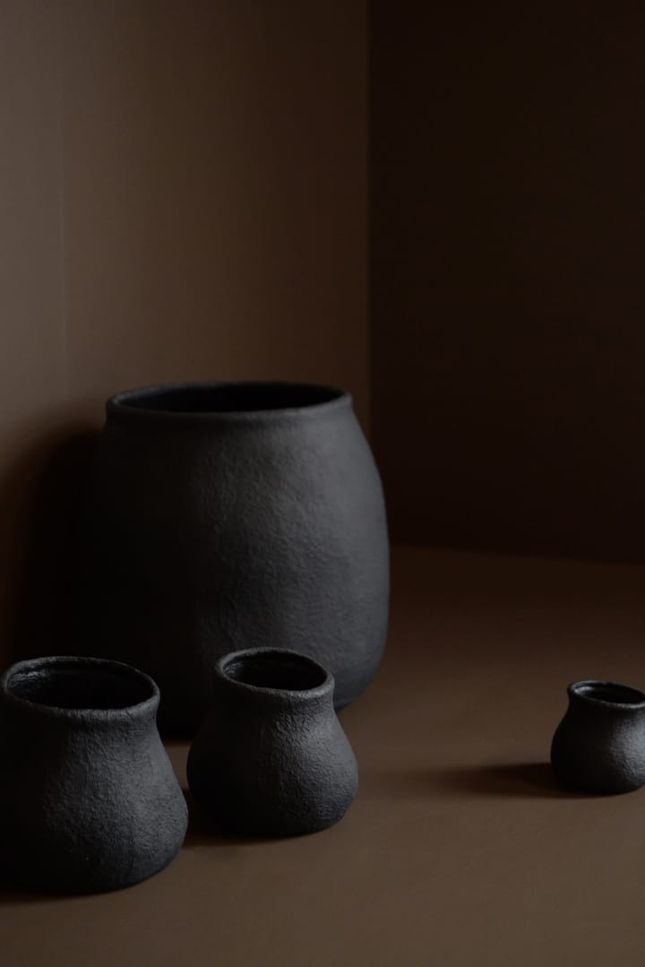 Cache-pot Paper noir, XL 45 cm DBKD