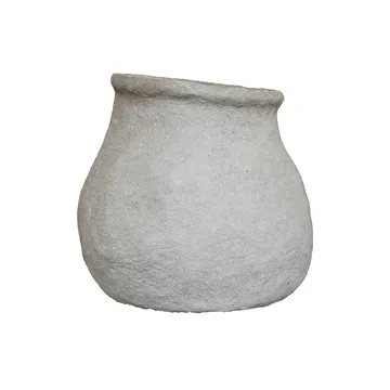 Cache-pot Paper taupe - Mini ø13 cm - DBKD