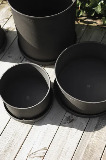 Cache-pot Plant bowl, lot de 2 - Black - DBKD