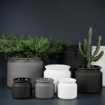 Cache-pot Pure blanc - grand, Ø 16 cm - DBKD