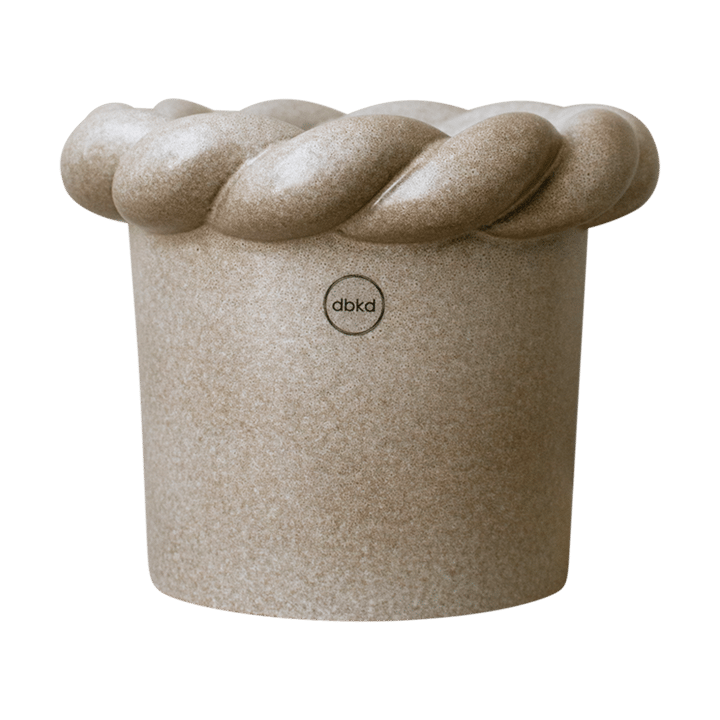 Cache-pot Twine �Ø 14 cm - Beige - DBKD