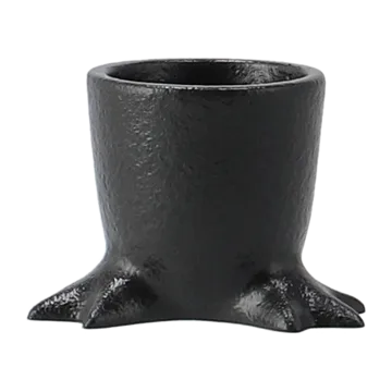Coquetier Walking Egg - Black - DBKD