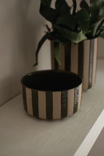 Coupe décorative Line Ø16 cm - Stripe Green - DBKD