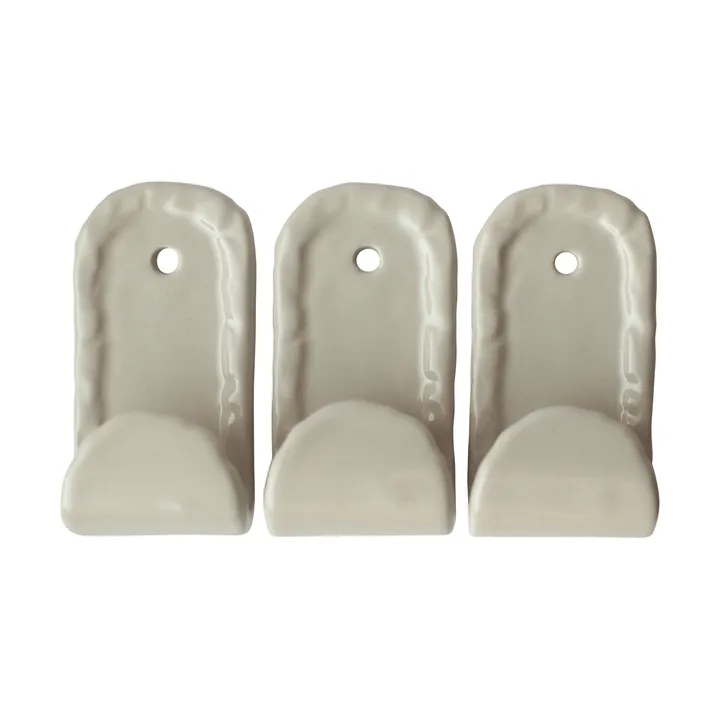 Crochets Hook, lot de 3 - Beige - DBKD