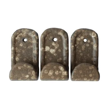 Crochets Hook, lot de 3 - Brown dot - DBKD