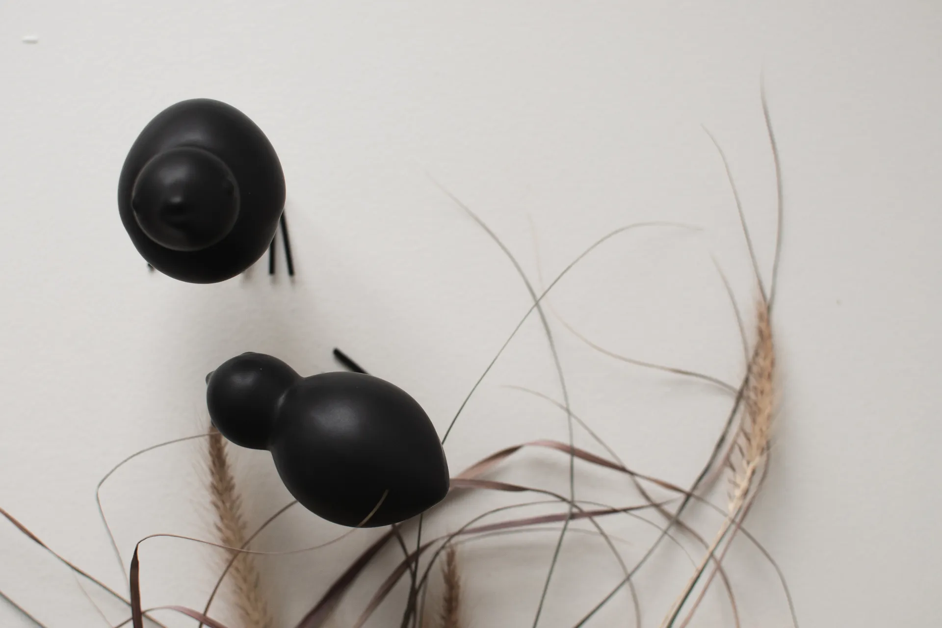 DBKD Décoration de Pâques Swedish Birds Lot de 2, Black DBKD