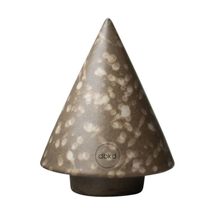Décoration arbre Peak - Brown dot, Ø9 cm - DBKD