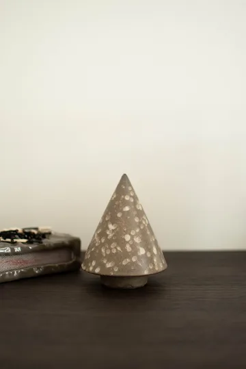 Décoration arbre Peak - Brown dot, Ø9 cm - DBKD
