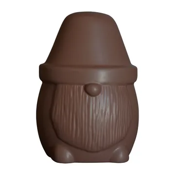 Décoration de Noël Mister Santa Ø9.5 cm - Maroon - DBKD