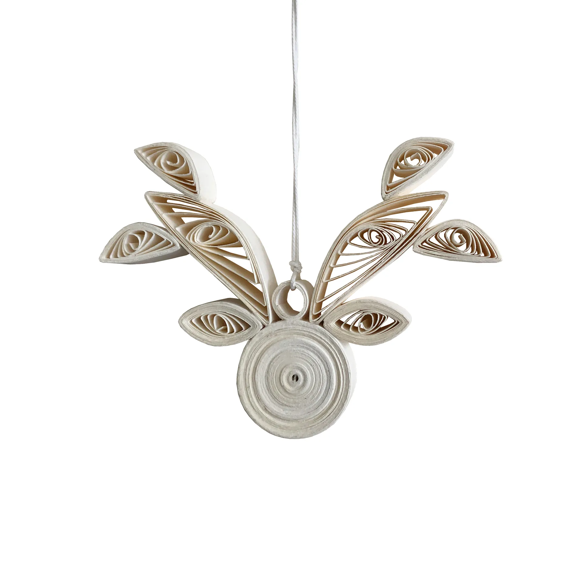 Décoration de Noël Paper Deer, Blanc DBKD