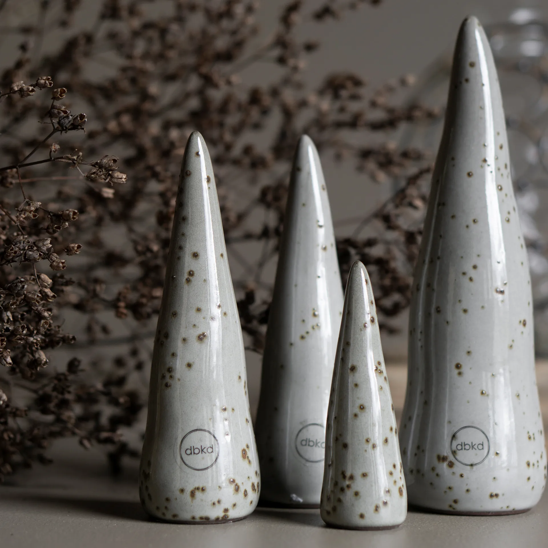 Décoration de Noël Pine stone, Grand DBKD