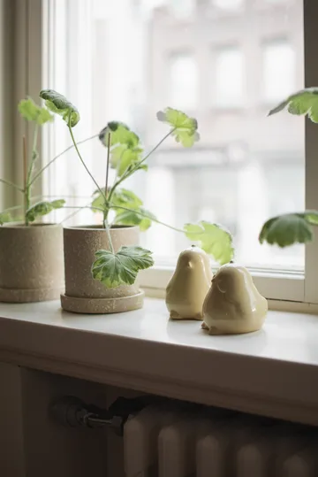 Décoration de Pâques Chubby chicken, Lot de 2 - Shiny yellow - DBKD