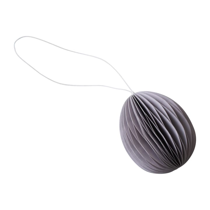 Décoration de Pâques en papier Ovoid 7 cm - Purple - DBKD