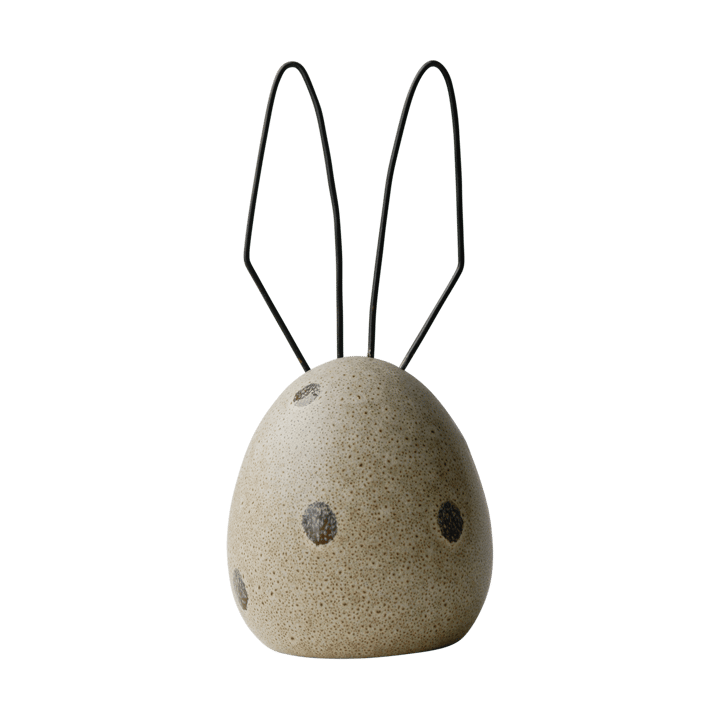 Décoration de Pâques Hare H18 cm - Beige dot - DBKD