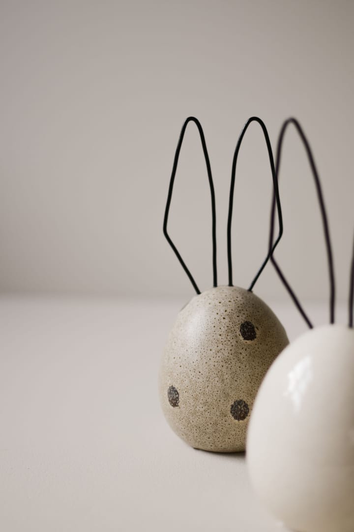 Décoration de Pâques Hare H18 cm, Beige dot DBKD