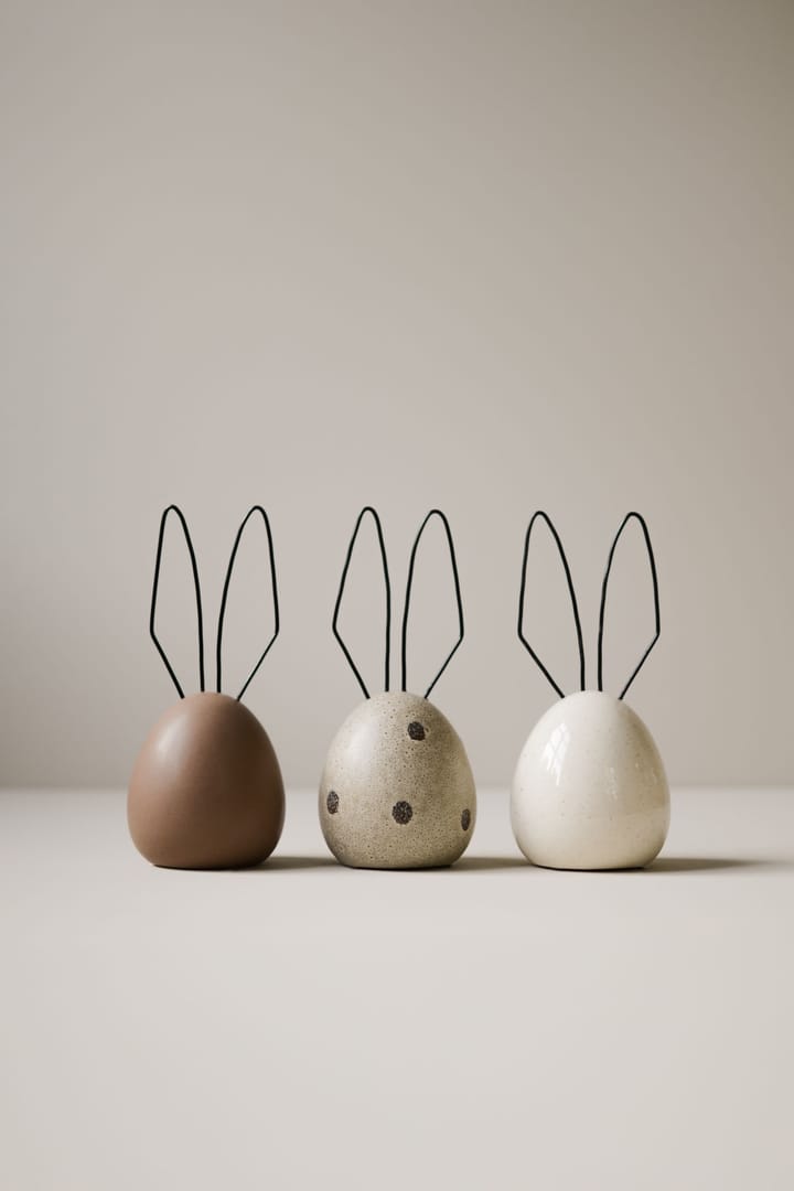Décoration de Pâques Hare H18 cm, Beige dot DBKD