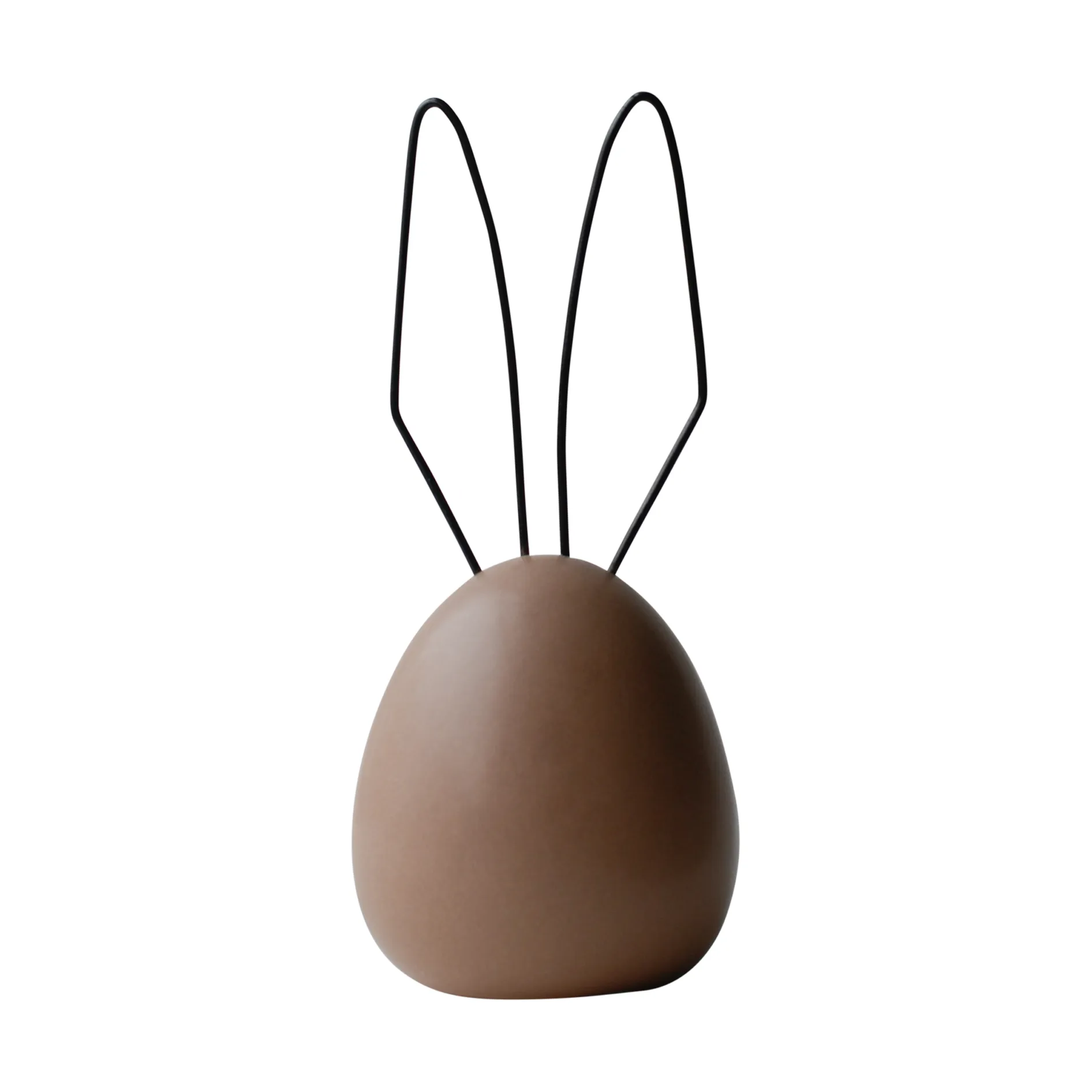 Décoration de Pâques Hare H18 cm, Nougat DBKD